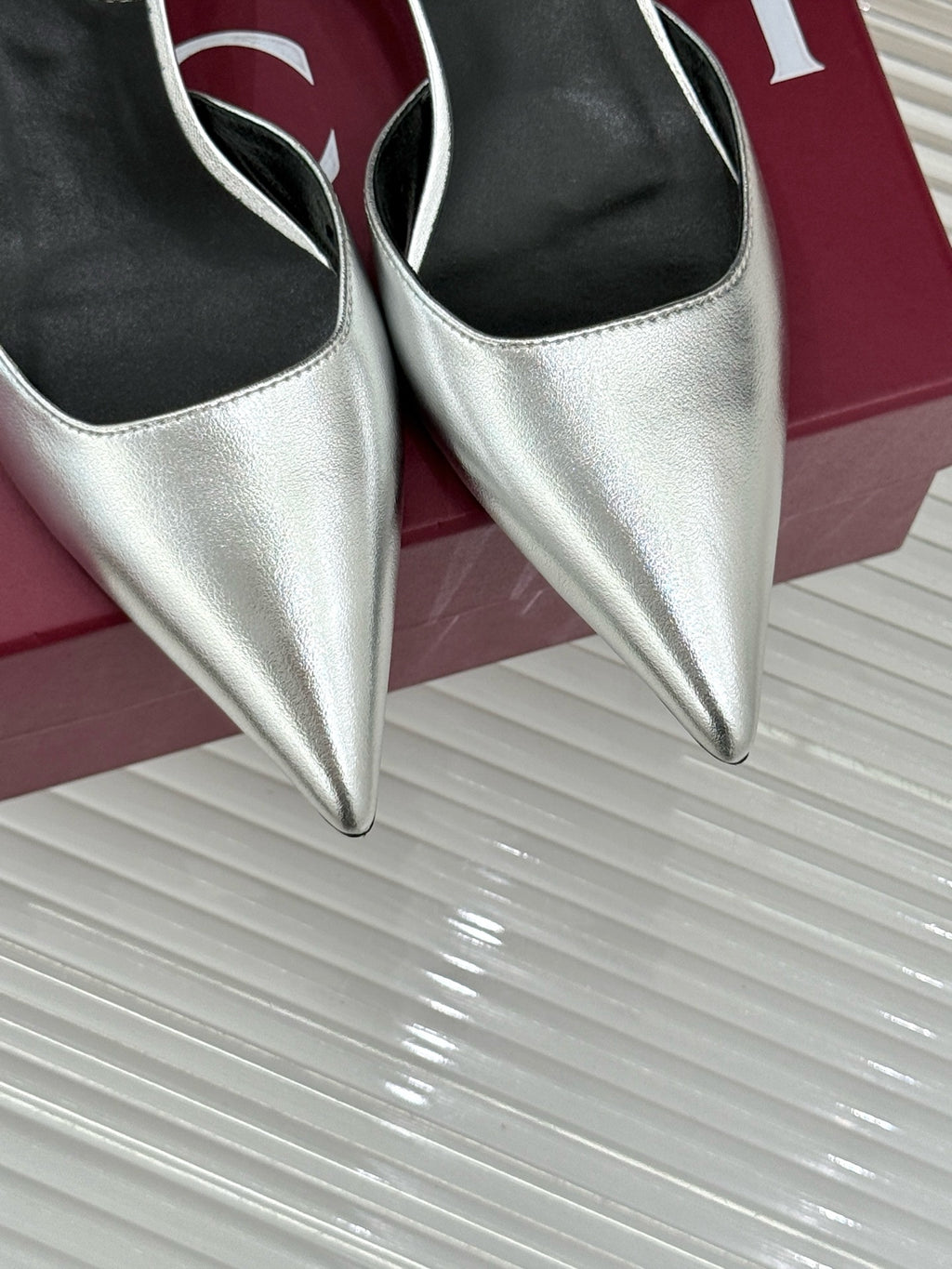 Gucci Slingback Kitten Heels