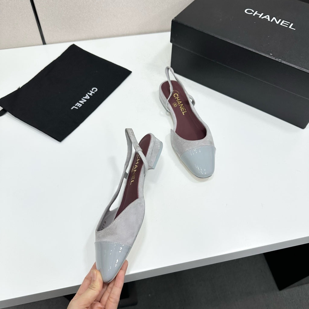 Chanel Slingback Flats