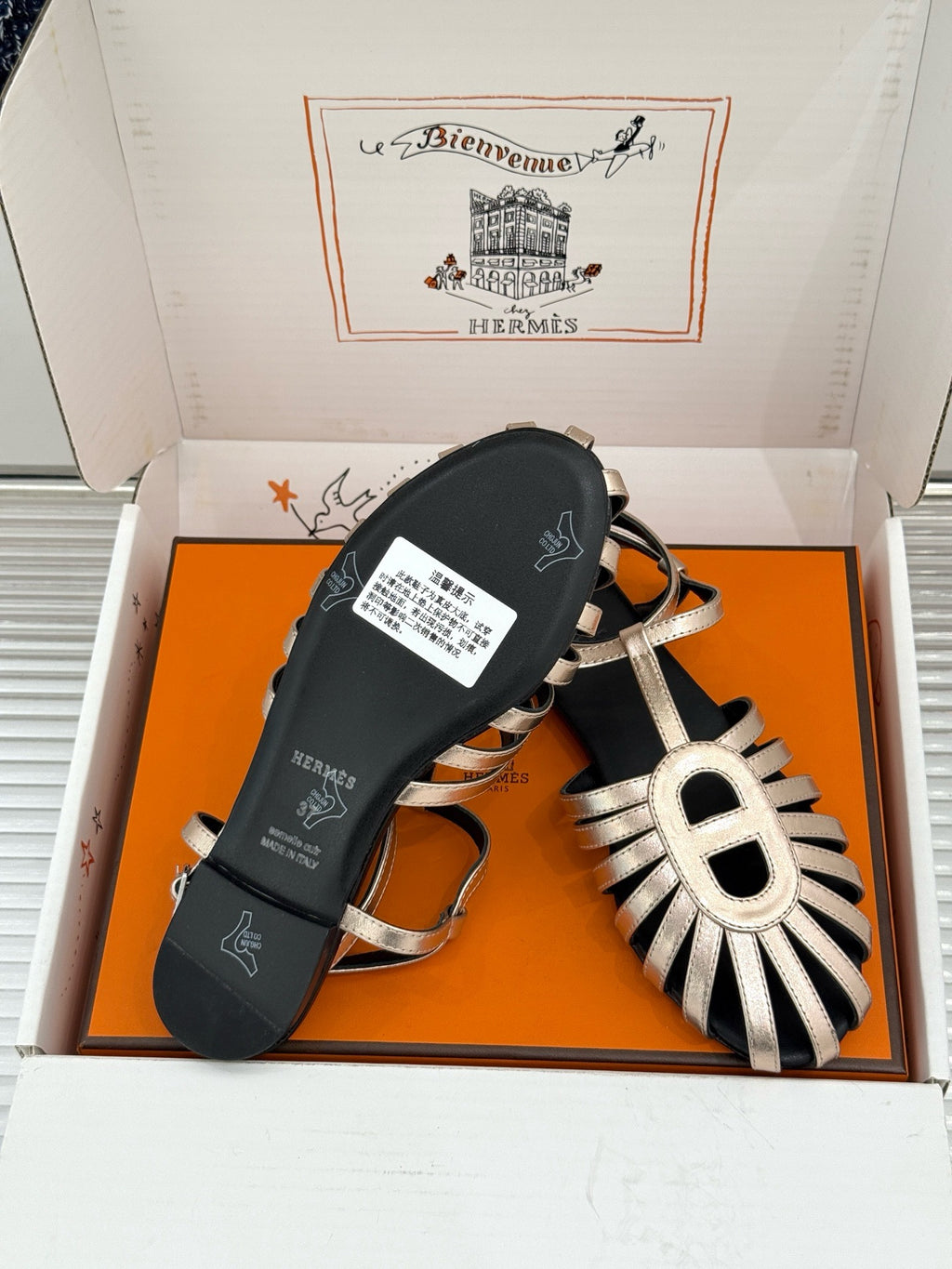 Hermes Sandals