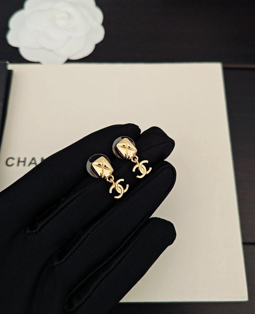 Chanel Drop Earrings