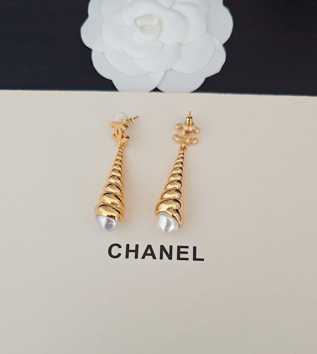 Chanel Drop Earrings