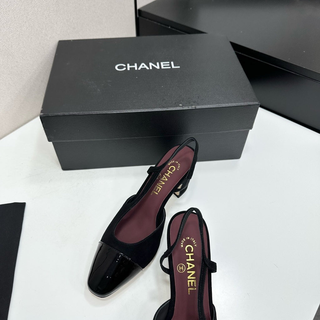 Chanel Slingback Heels
