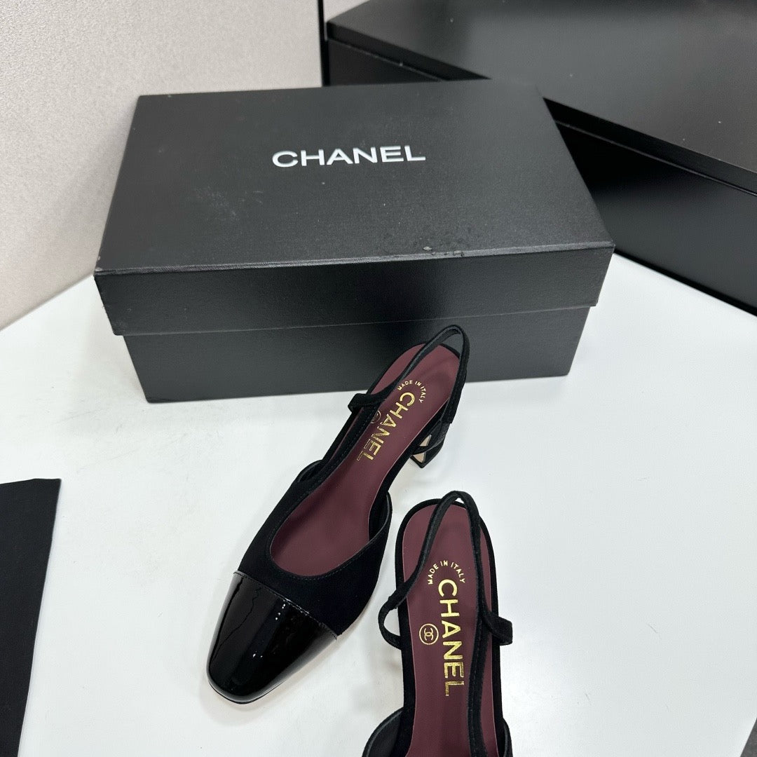 Chanel Slingback Heels