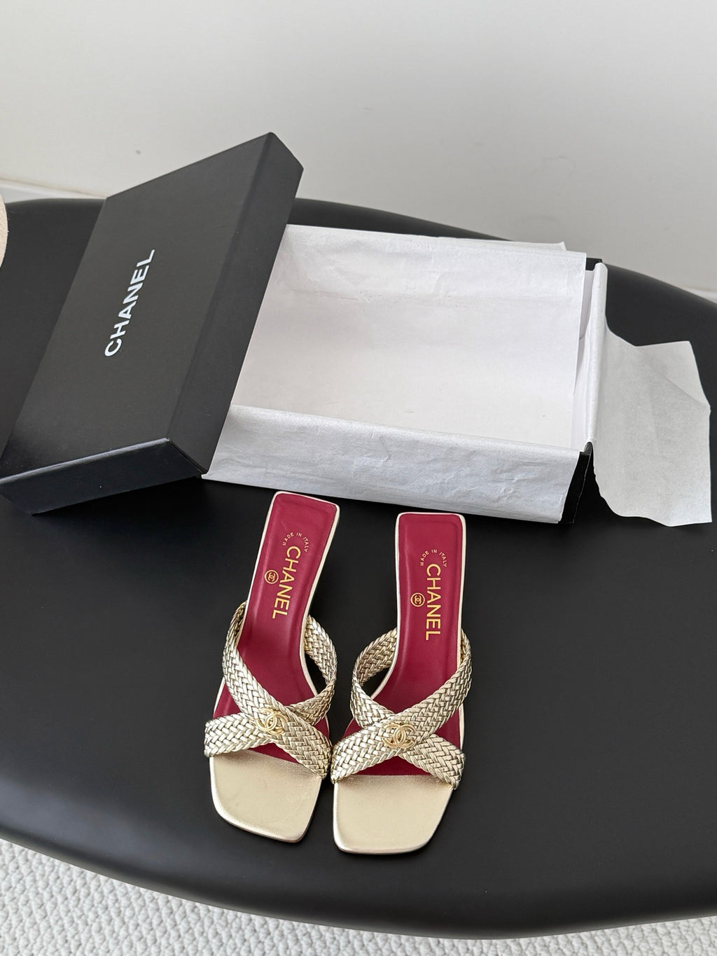Chanel Mules Heels