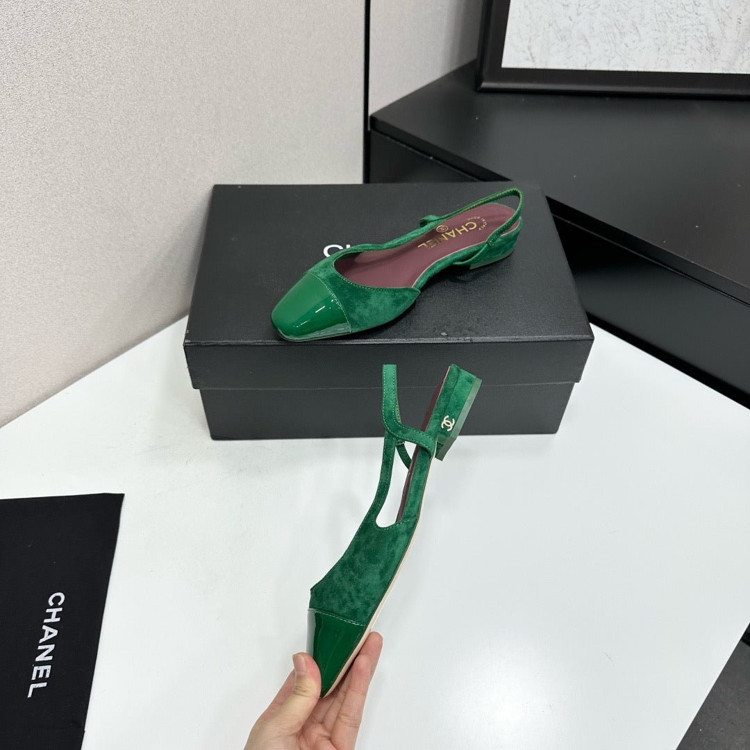 Chanel Slingback Flats