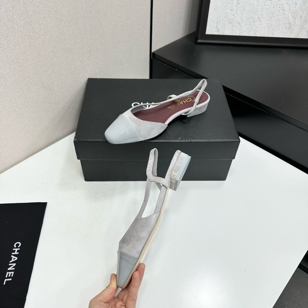 Chanel Slingback Flats