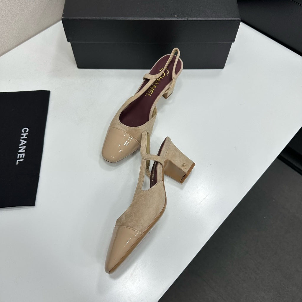 Chanel Slingback Flats