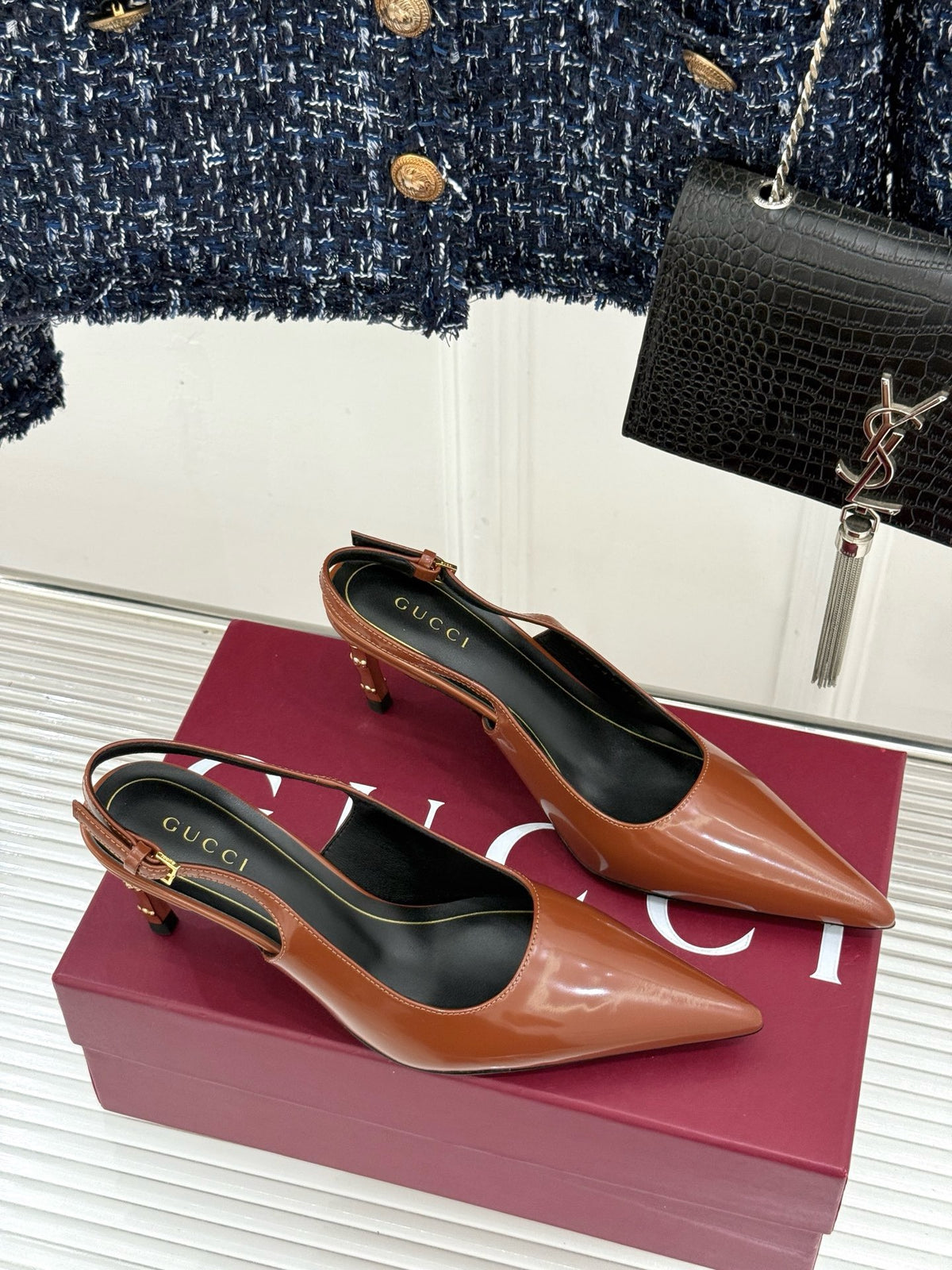 Gucci Castello Slingback
