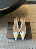 Alaïa Bloom Mules