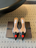 Alaïa Bloom Mules