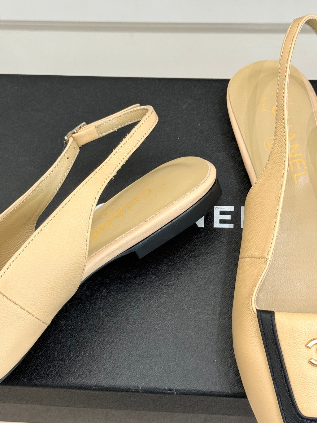 Chanel Slingback Flats
