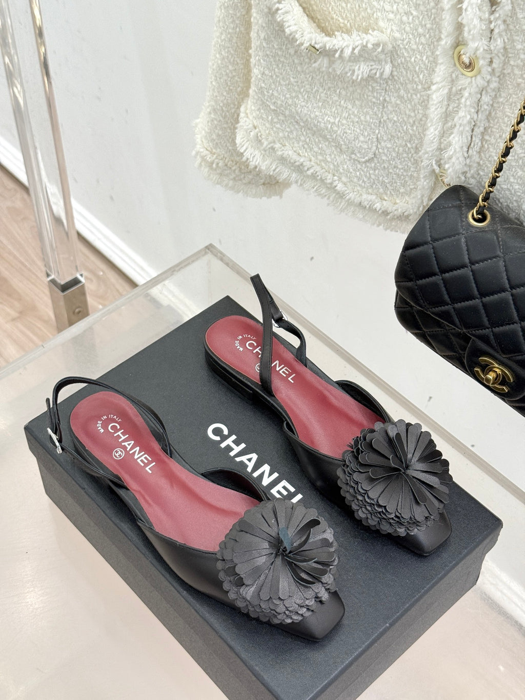 Chanel Slingback Flats
