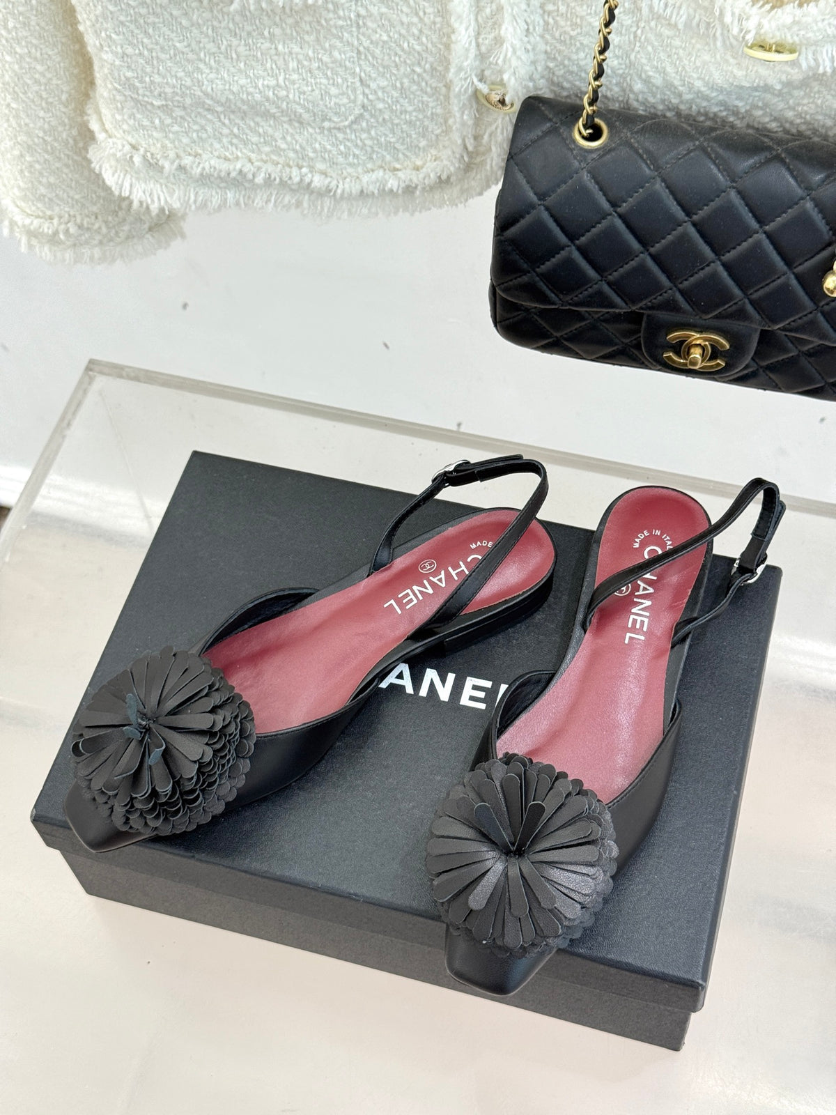 Chanel Slingback Flats