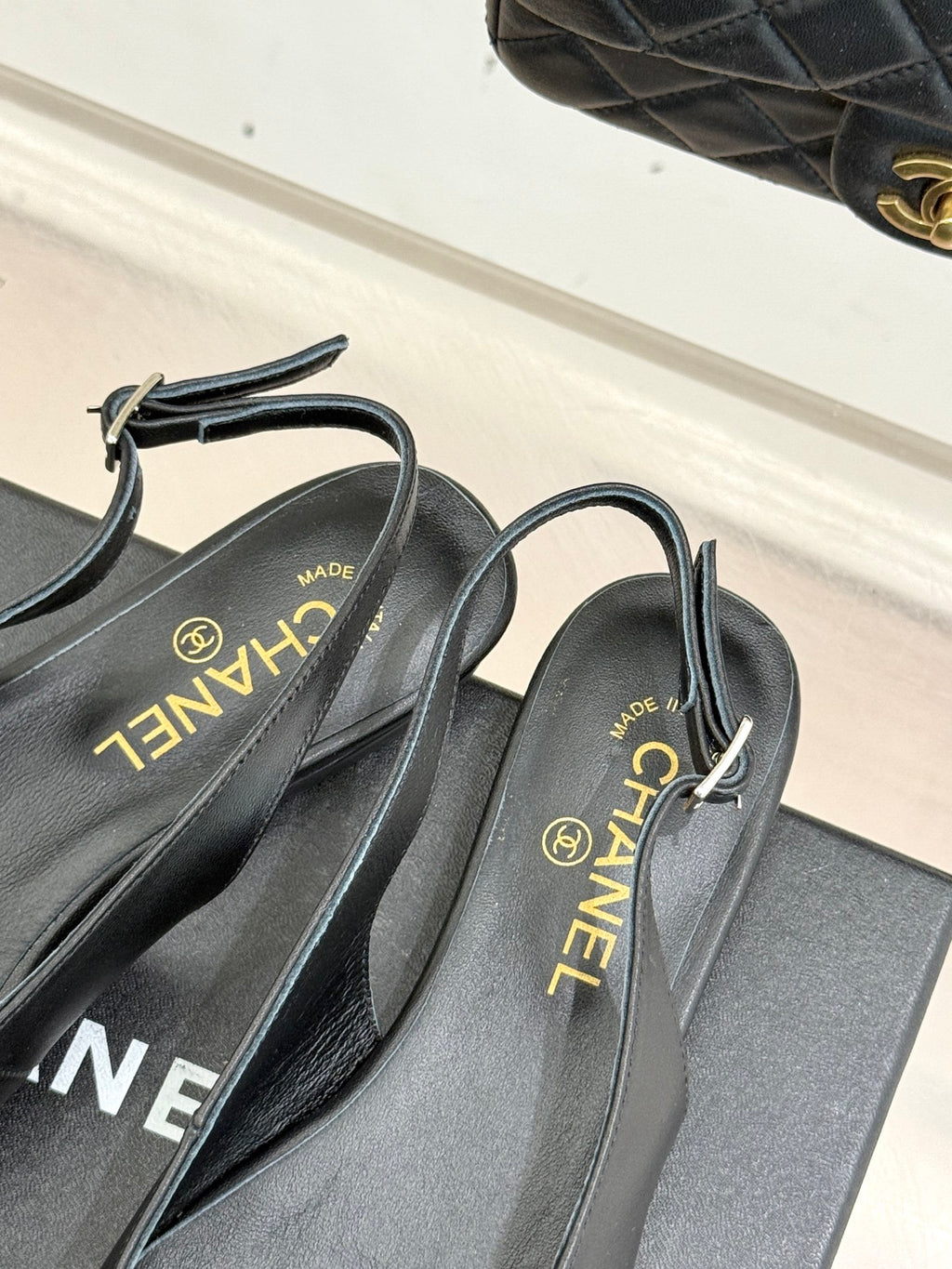 Chanel Slingback Flats