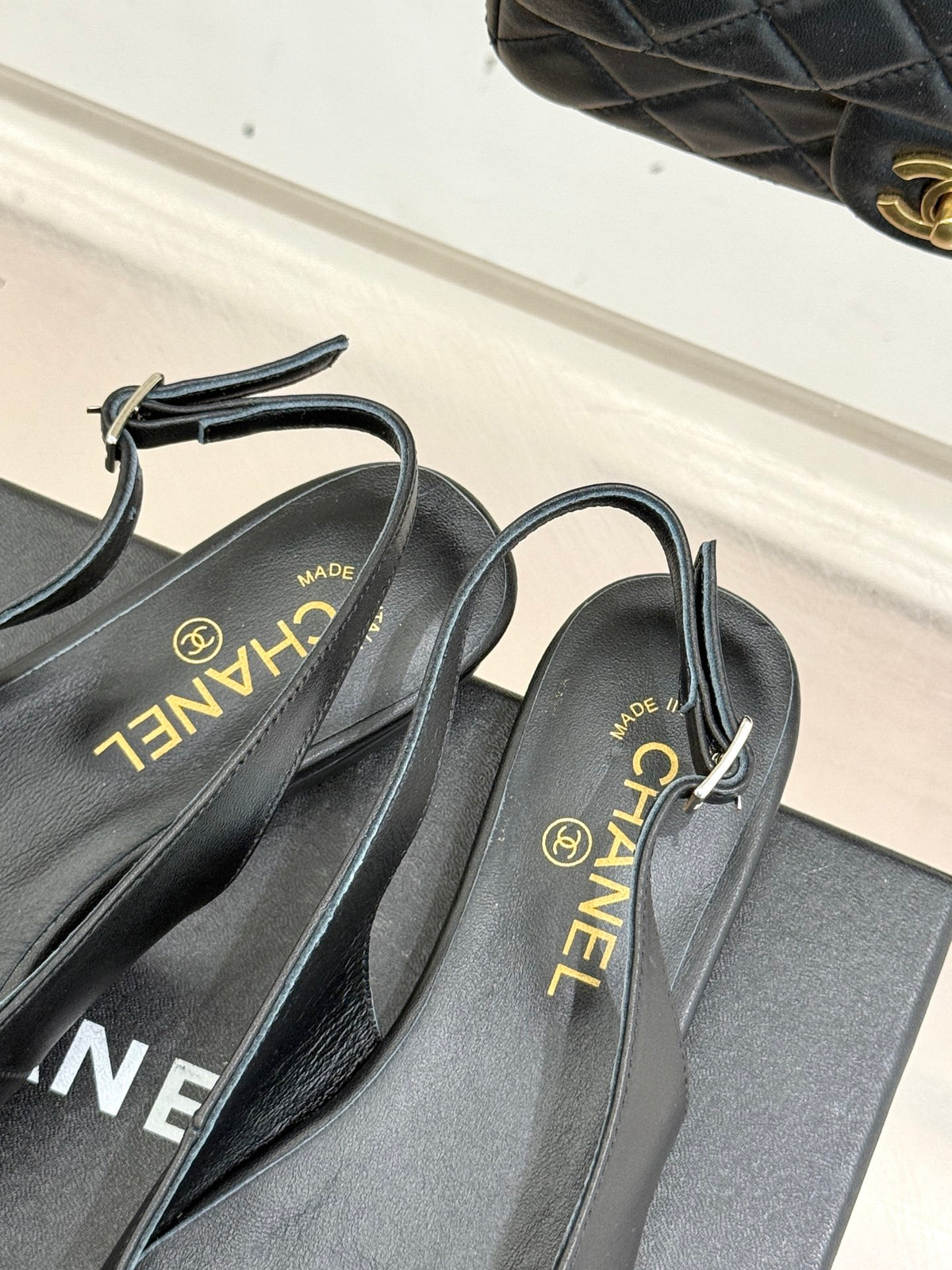 Chanel Slingback Flats