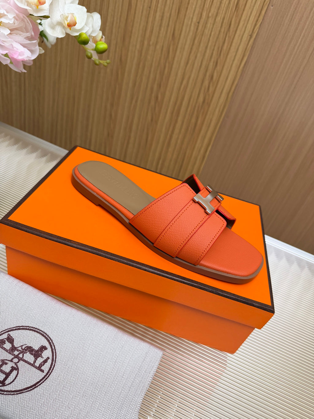 Hermes Constance Sandals