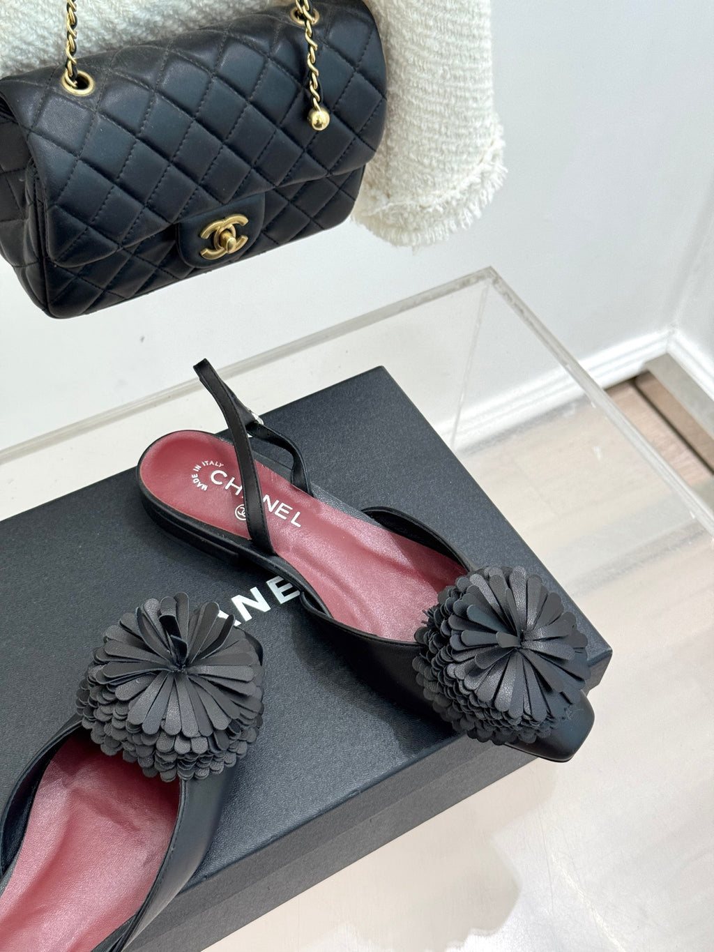 Chanel Slingback Flats
