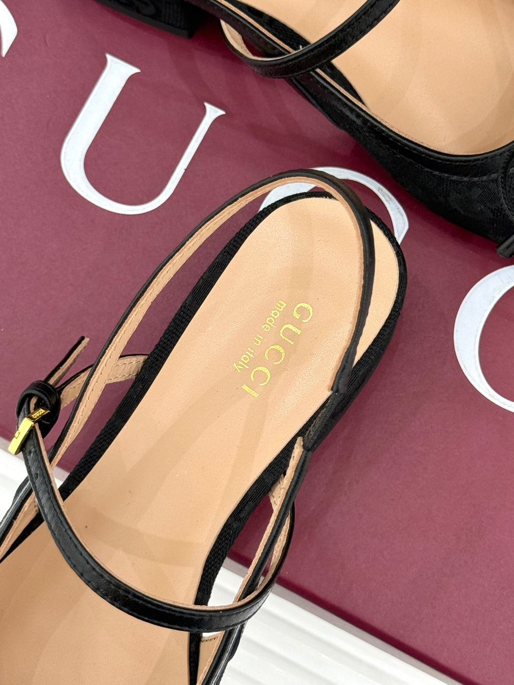 Gucci Horsebit Slingback