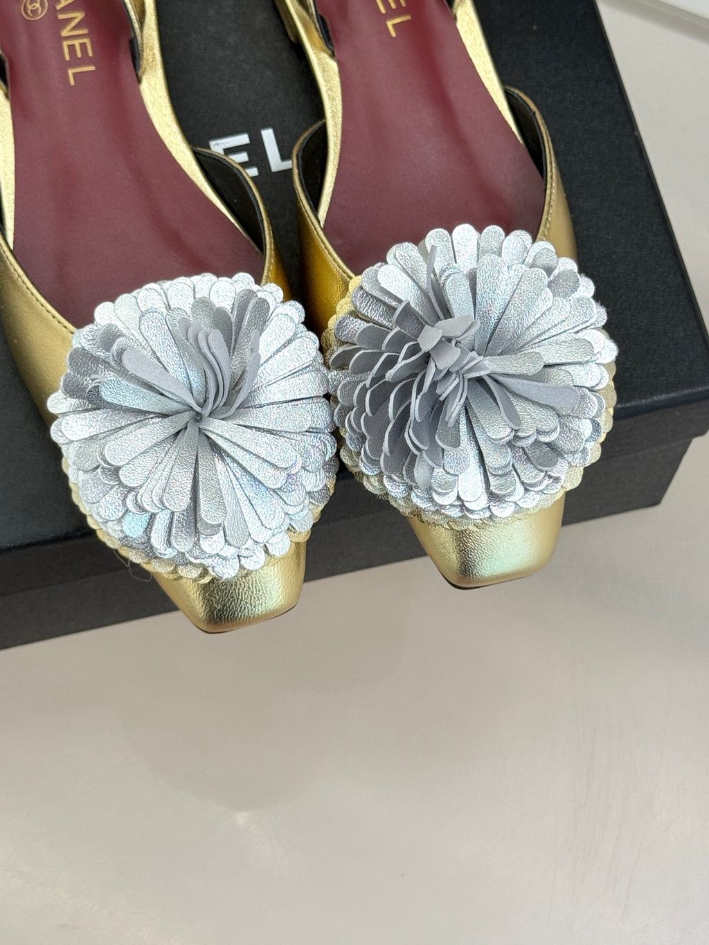 Chanel Slingback Flats