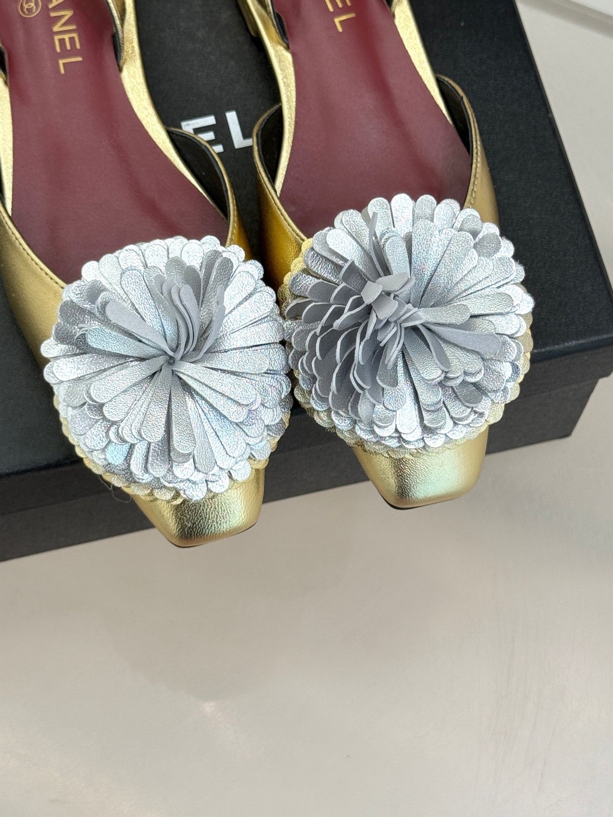 Chanel Slingback Flats