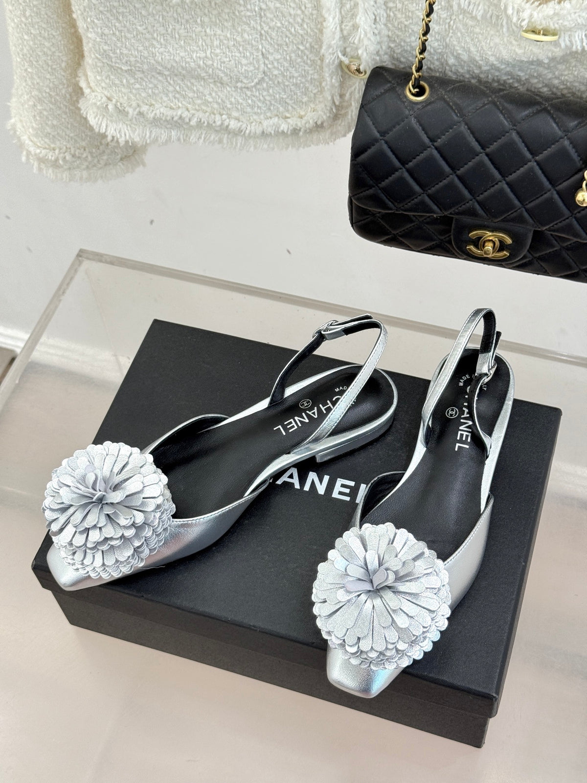 Chanel Slingback Flats