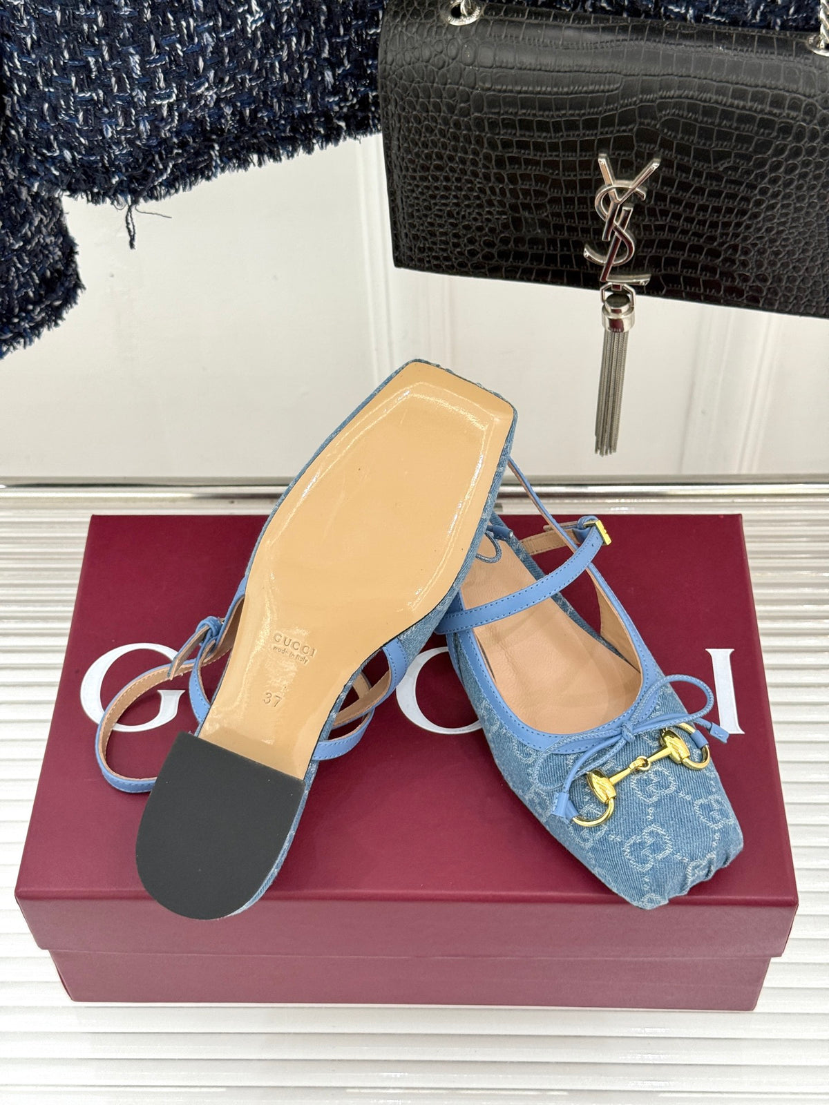 Gucci Horsebit Slingback