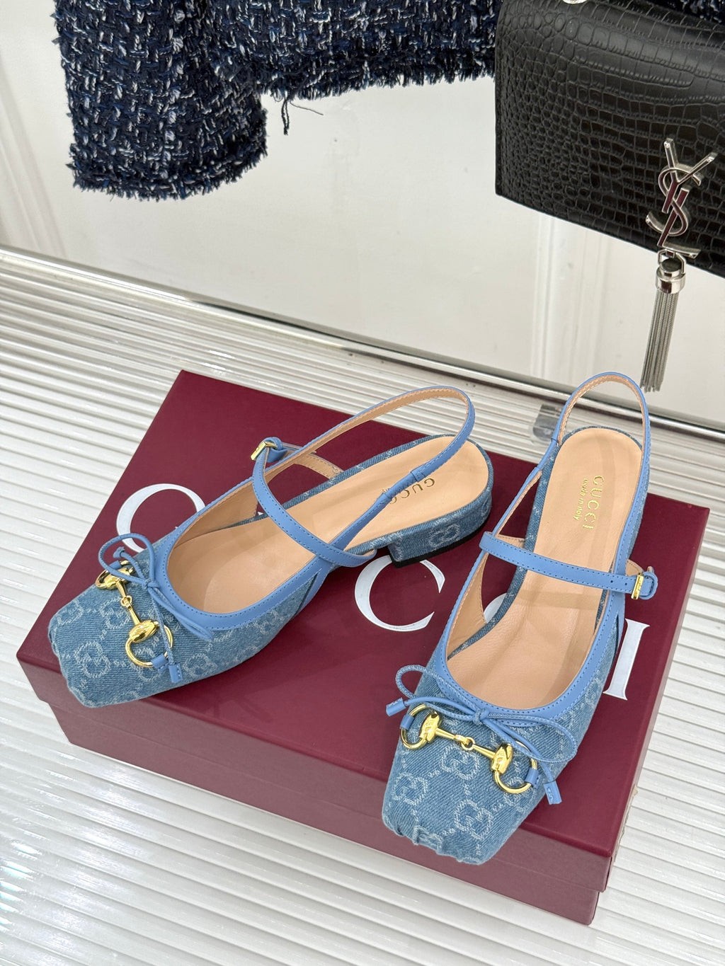 Gucci Horsebit Slingback