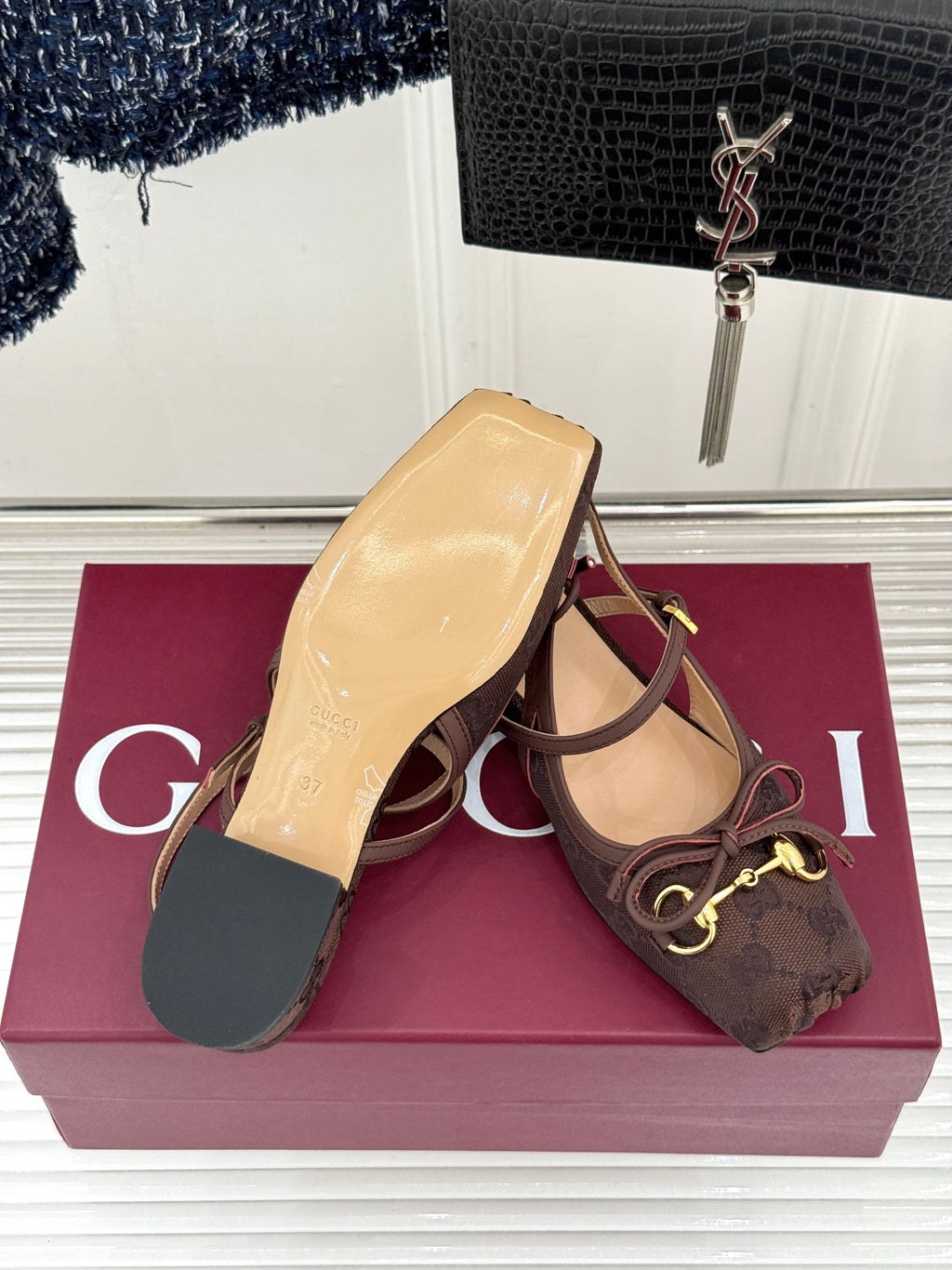 Gucci Horsebit Slingback