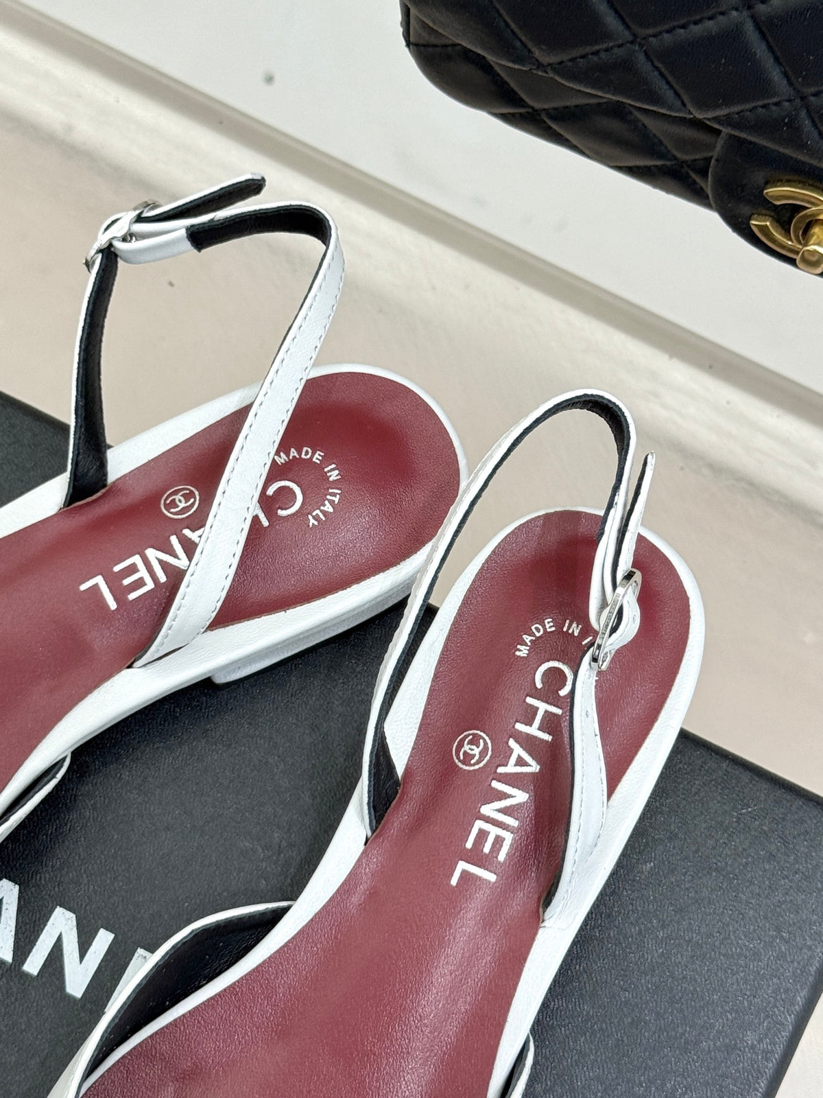 Chanel Slingback Flats
