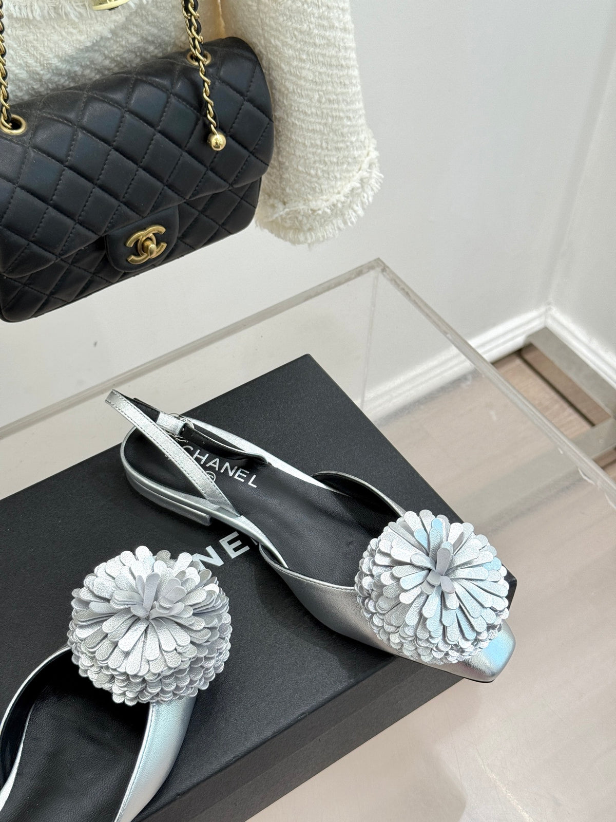 Chanel Slingback Flats