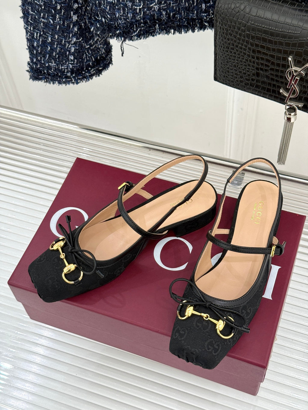 Gucci Horsebit Slingback