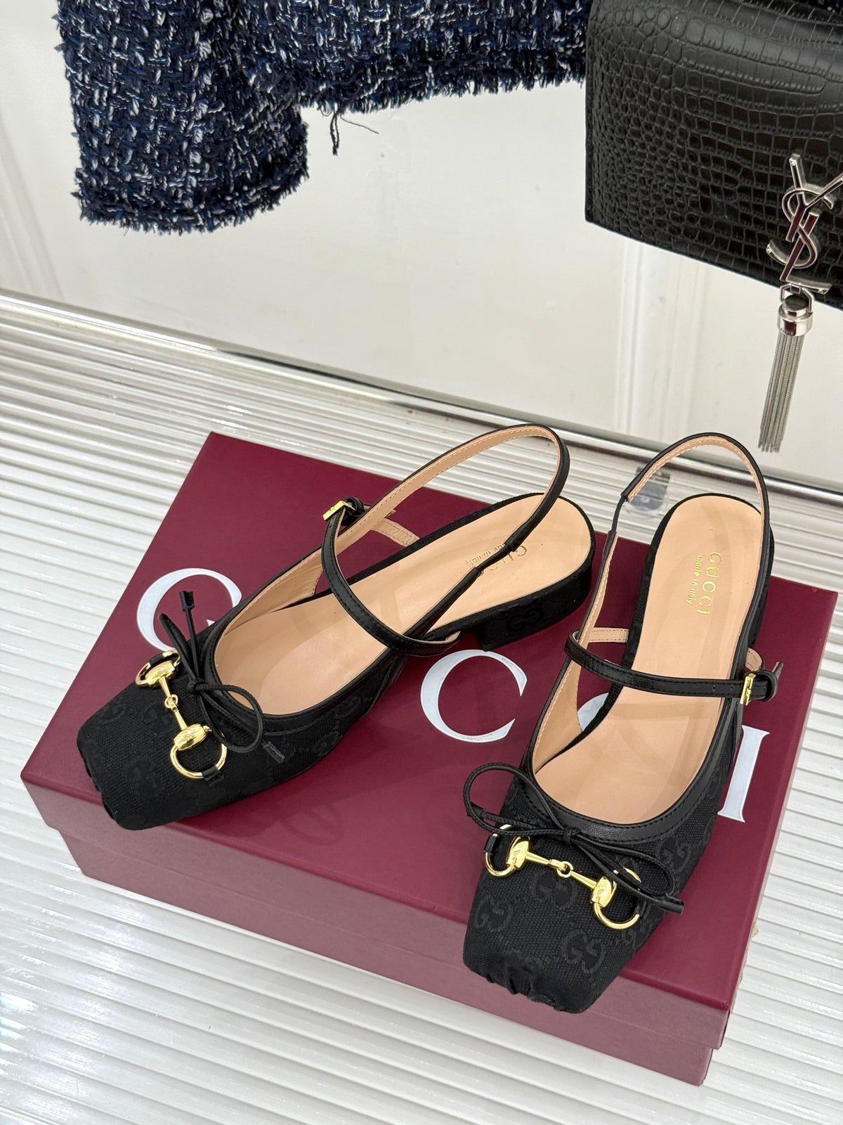 Gucci Horsebit Slingback