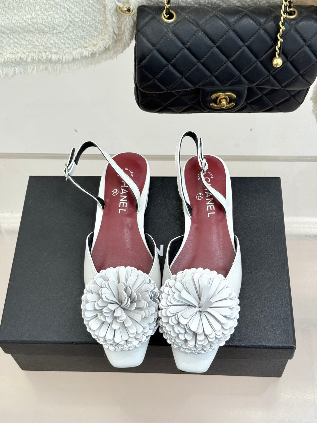Chanel Slingback Flats