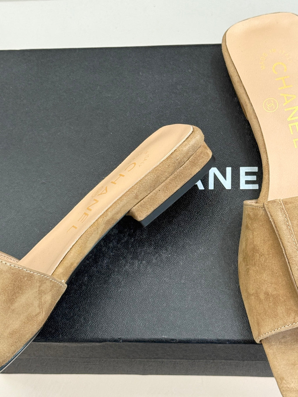 Chanel Suede Flats