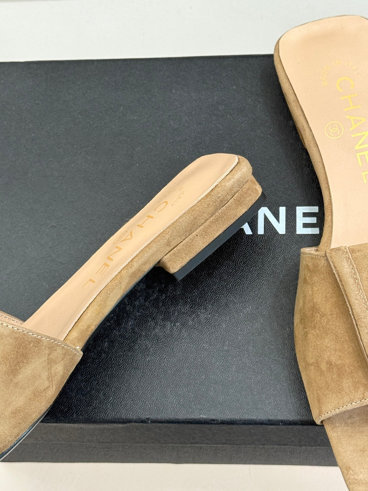 Chanel Suede Flats