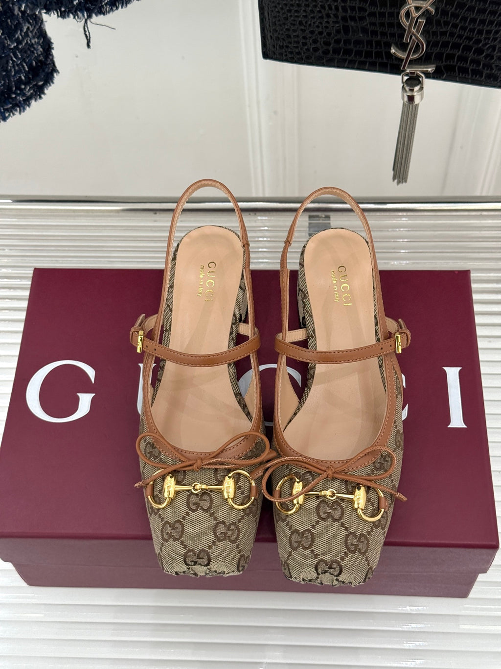 Gucci Horsebit Slingback