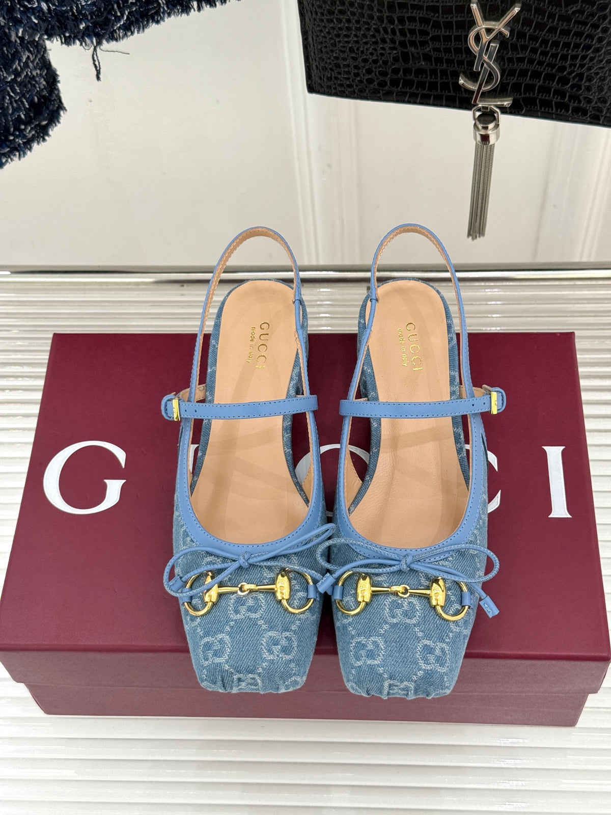 Gucci Horsebit Slingback