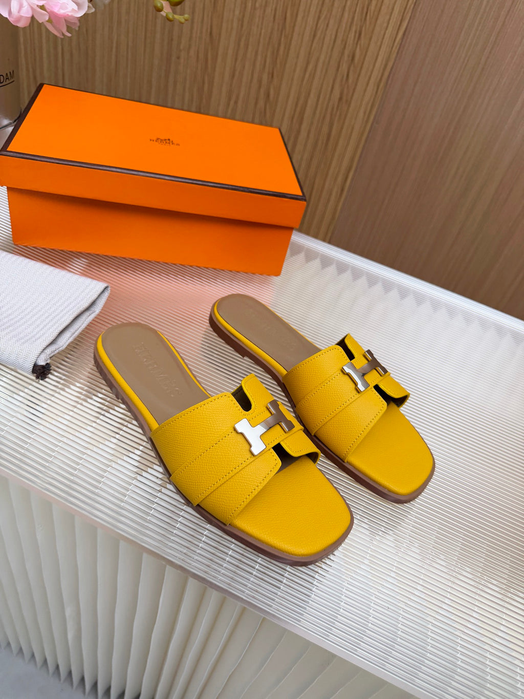 Hermes Constance Sandals