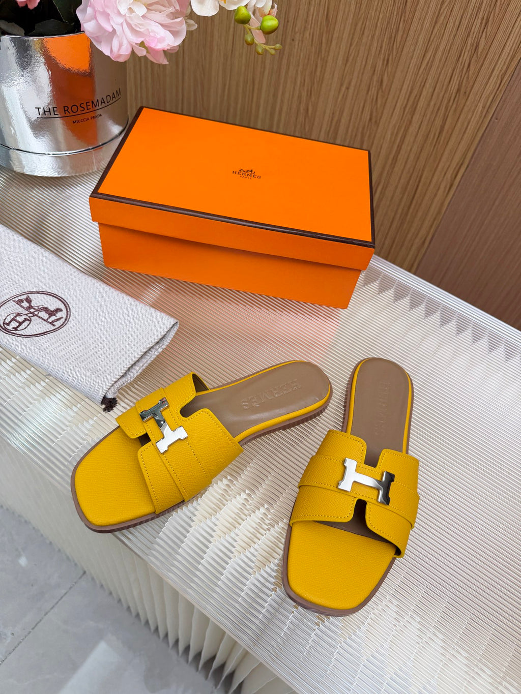 Hermes Constance Sandals