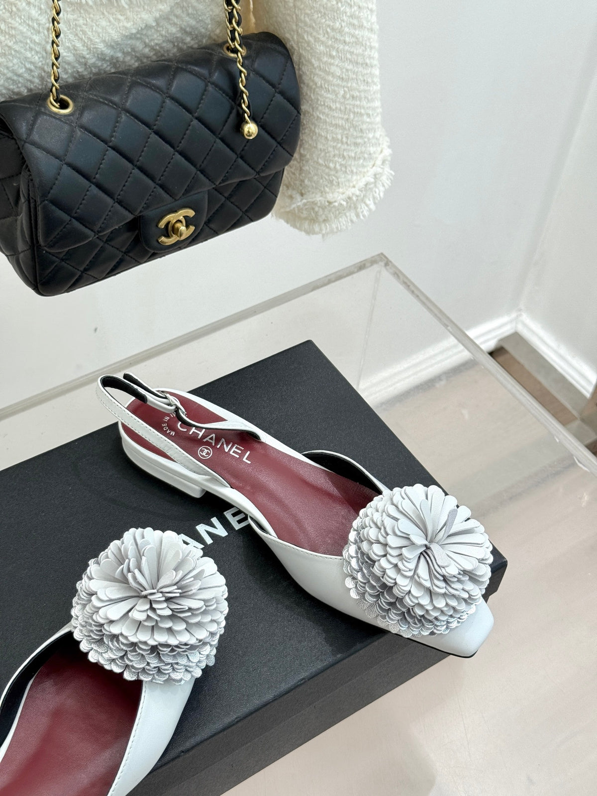 Chanel Slingback Flats