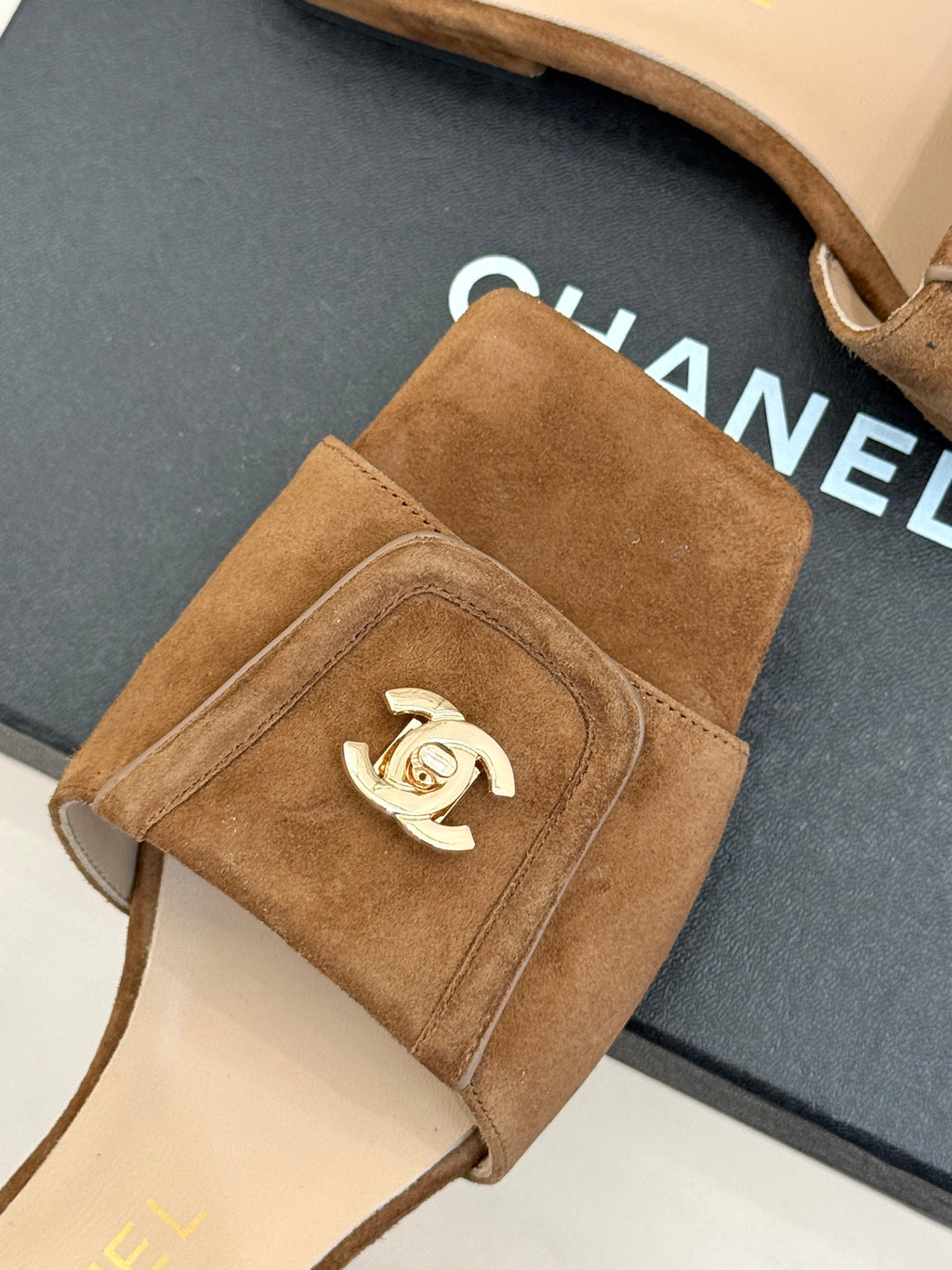 Chanel Suede Flats