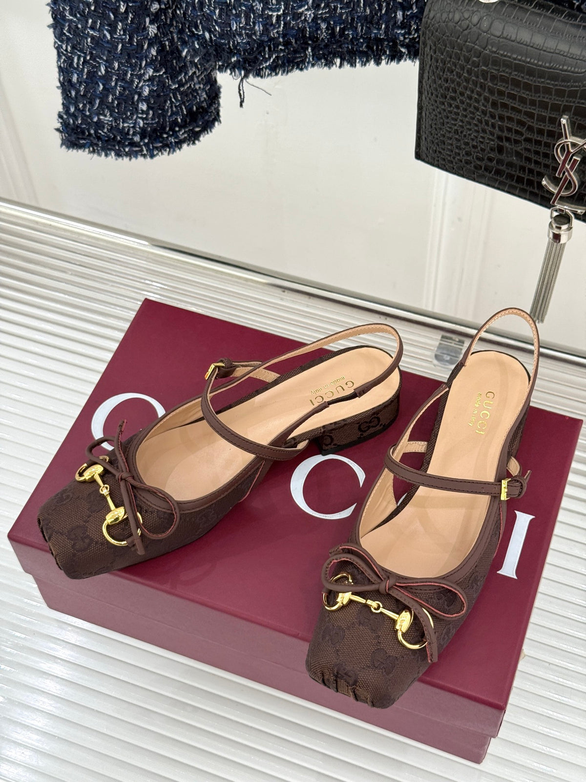 Gucci Horsebit Slingback