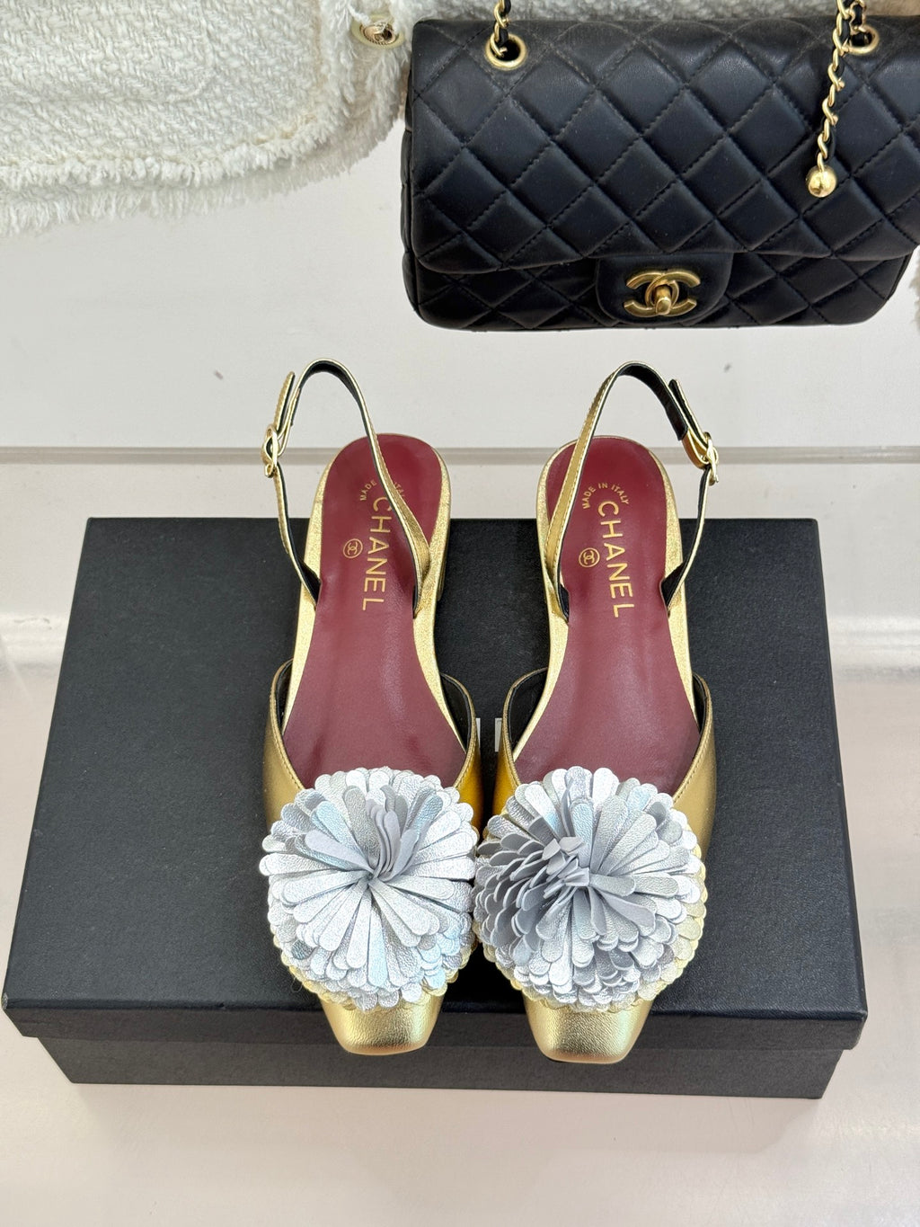 Chanel Slingback Flats