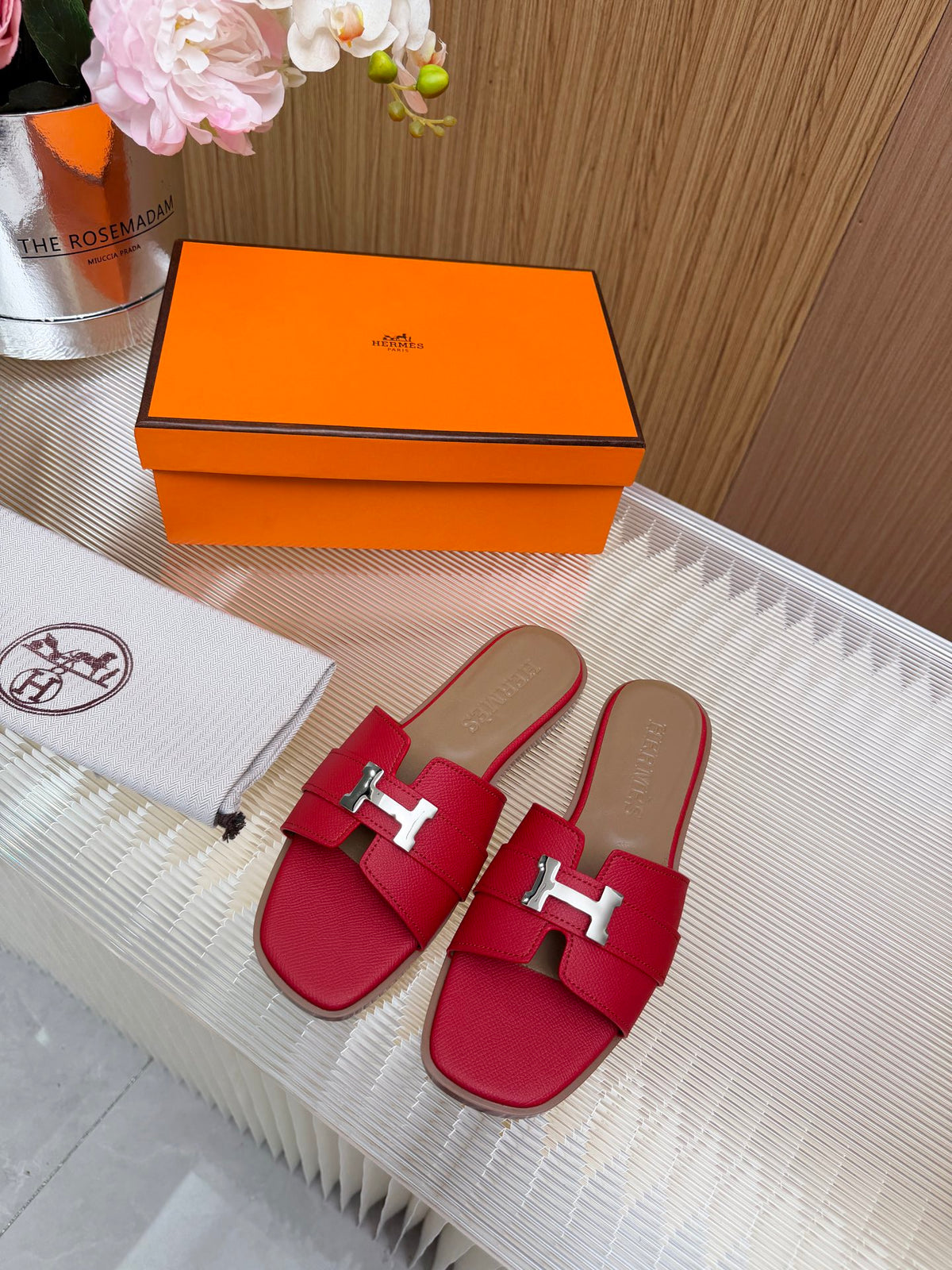 Hermes Constance Sandals