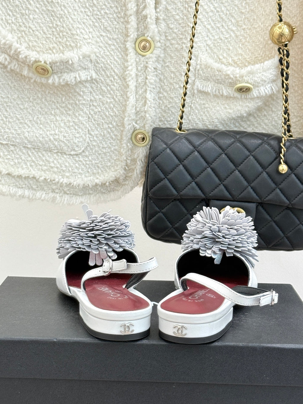 Chanel Slingback Flats