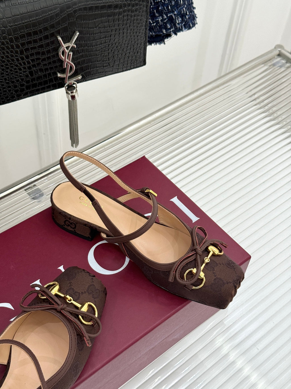 Gucci Horsebit Slingback