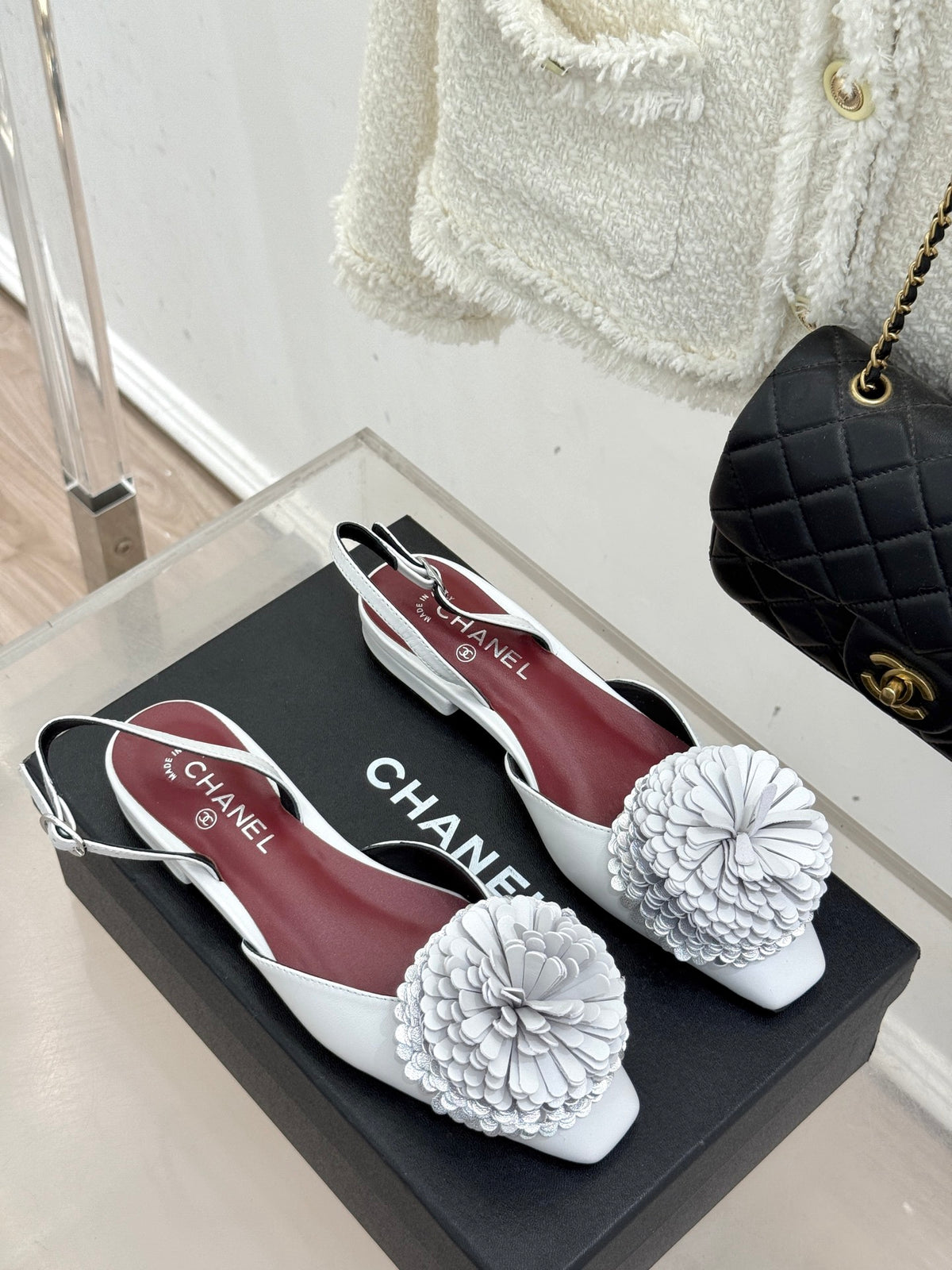 Chanel Slingback Flats