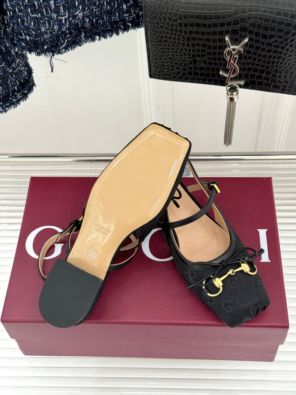 Gucci Horsebit Slingback