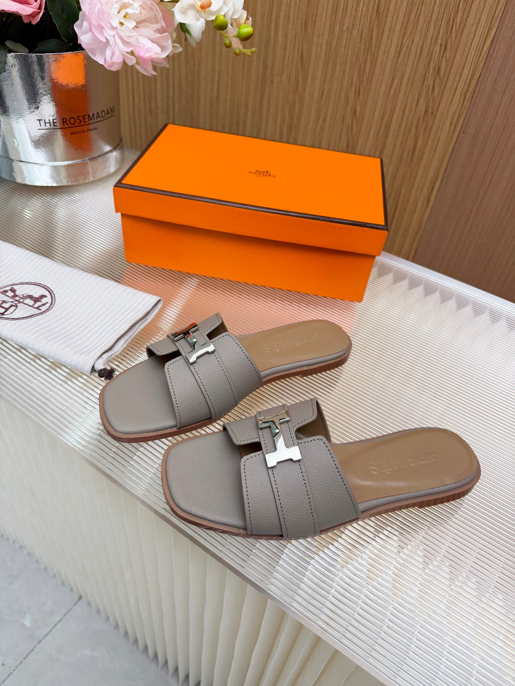 Hermes Constance Sandals