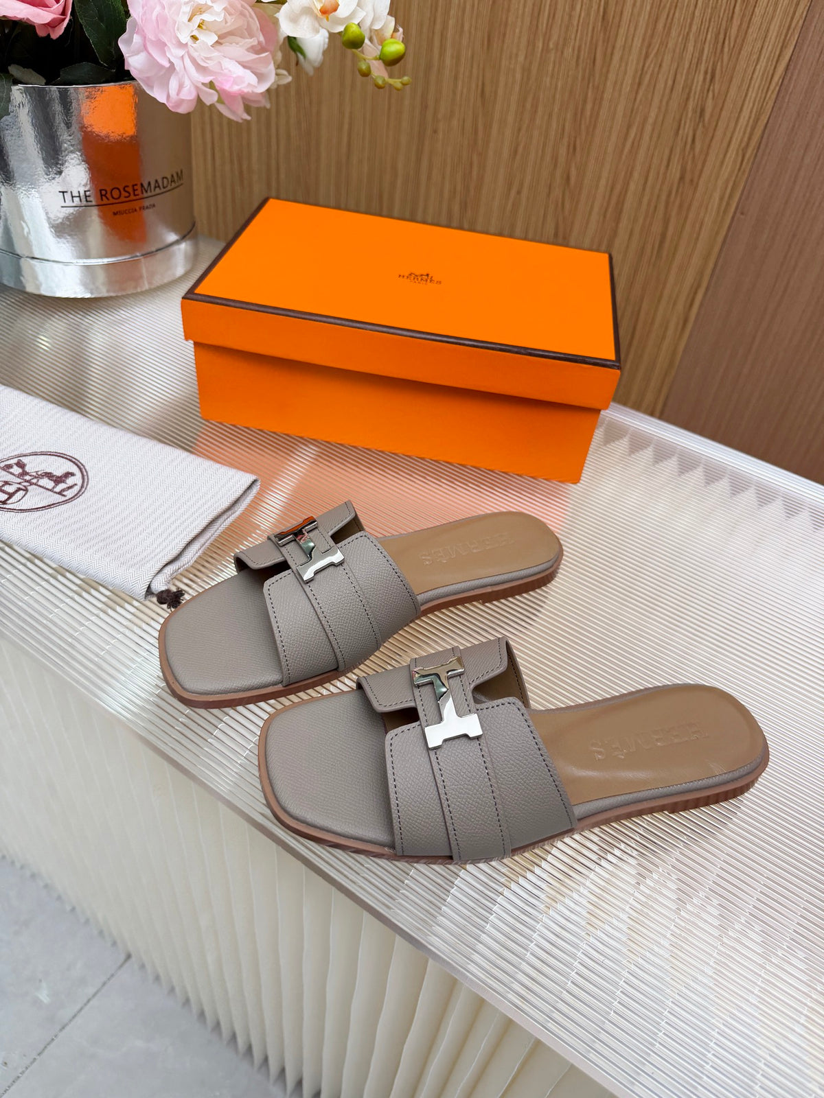 Hermes Constance Sandals